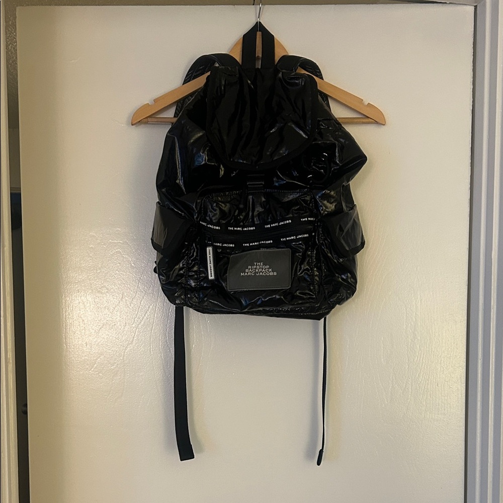 Marc Jacobs The Ripstop Black Backpack